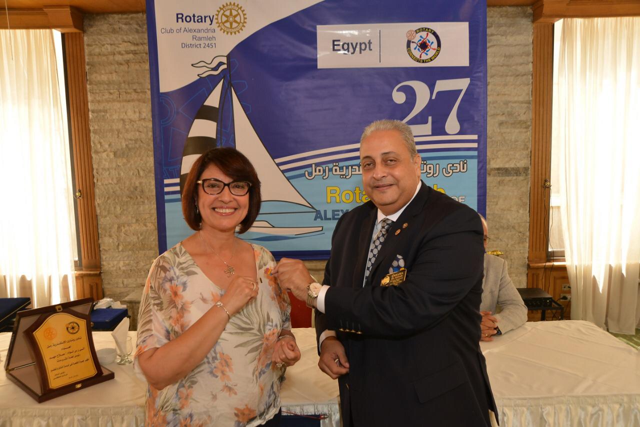 Rotary Club Alex Ramleh Handover July 2020